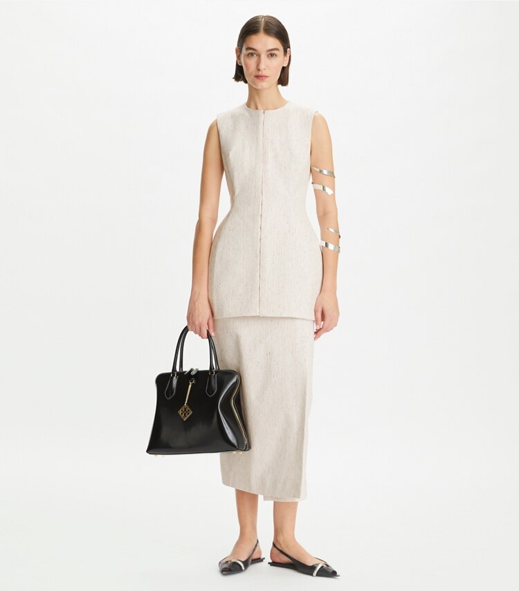 Hook-and-Eye Tunic: Women's Designer Tops | Tory Burch