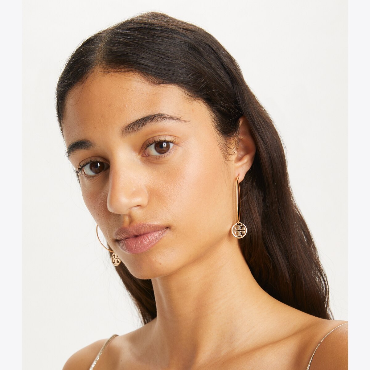 TORY BURCH★MILGRAIN HEX HOOP EARRING★日本未発売★送料無料! TORY BURCH☆MILGRAIN HEX HOOP EARRING☆日本未発売☆送料無料!