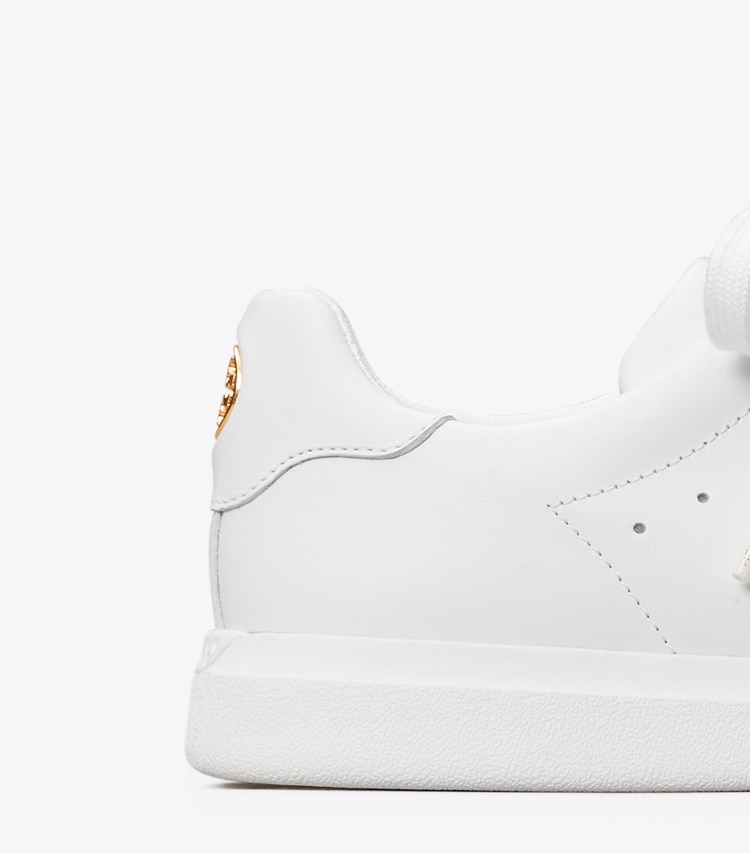 Tory Burch designer スニーカー ハウエル コート スニーカー in Titanium White ディテール