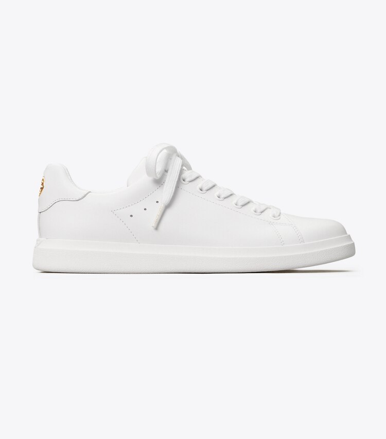 Tory Burch designer スニーカー ハウエル コート スニーカー in Titanium White side