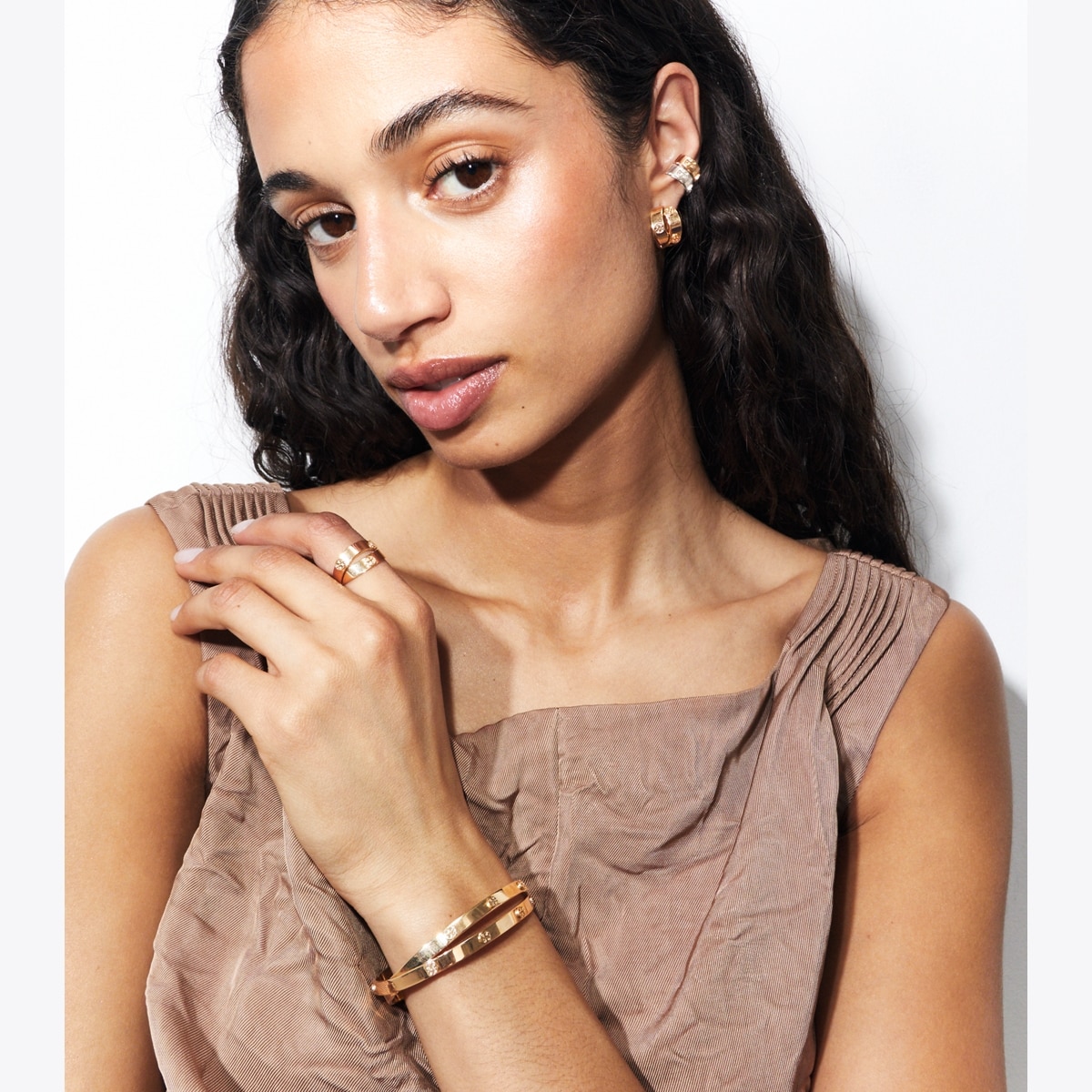 Icon Double Ring: Women's Designer Rings | Tory Burch