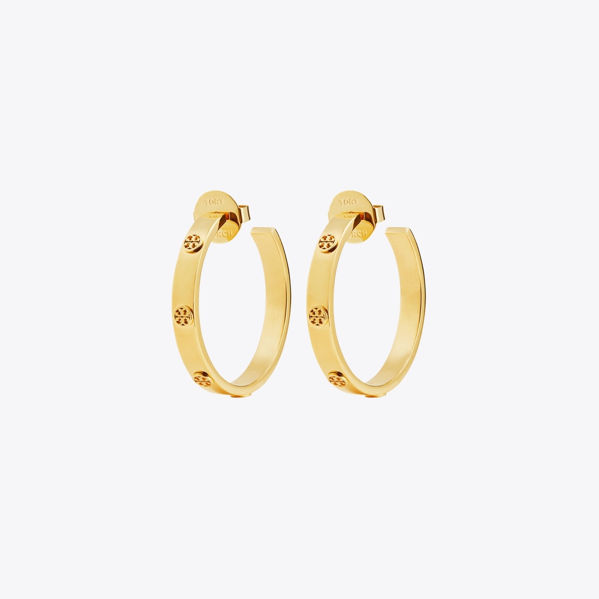 icon-hoop-earrings-front.  Tory Burch Earrings(Brand New) main image 0
