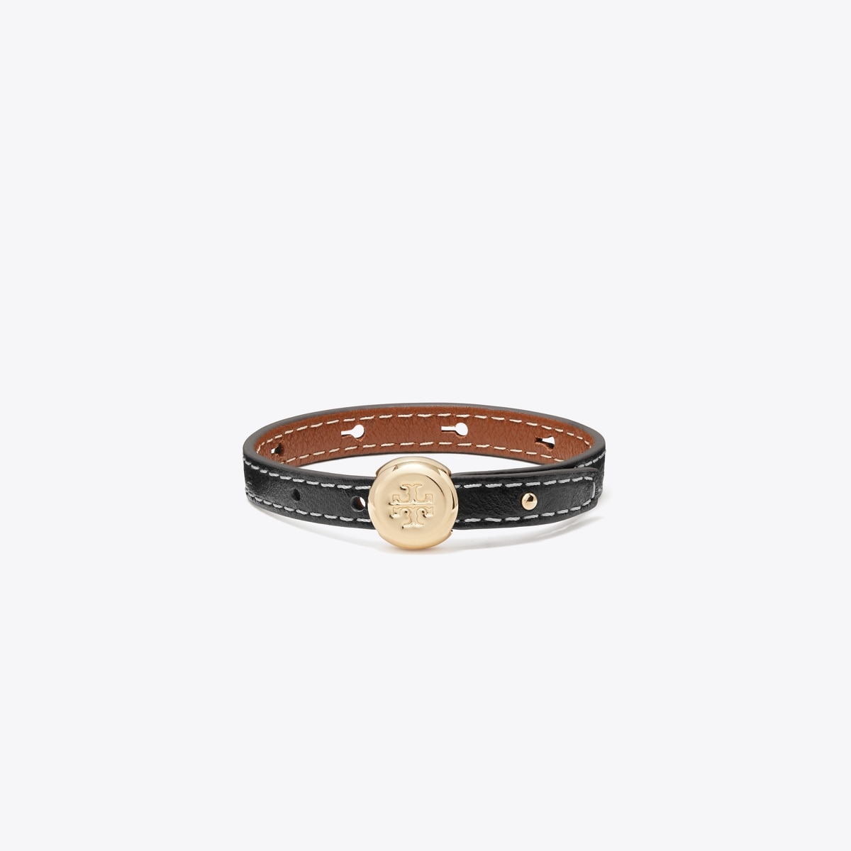 Icon Leather Bracelet: Women's Designer Bracelets | Tory Burch