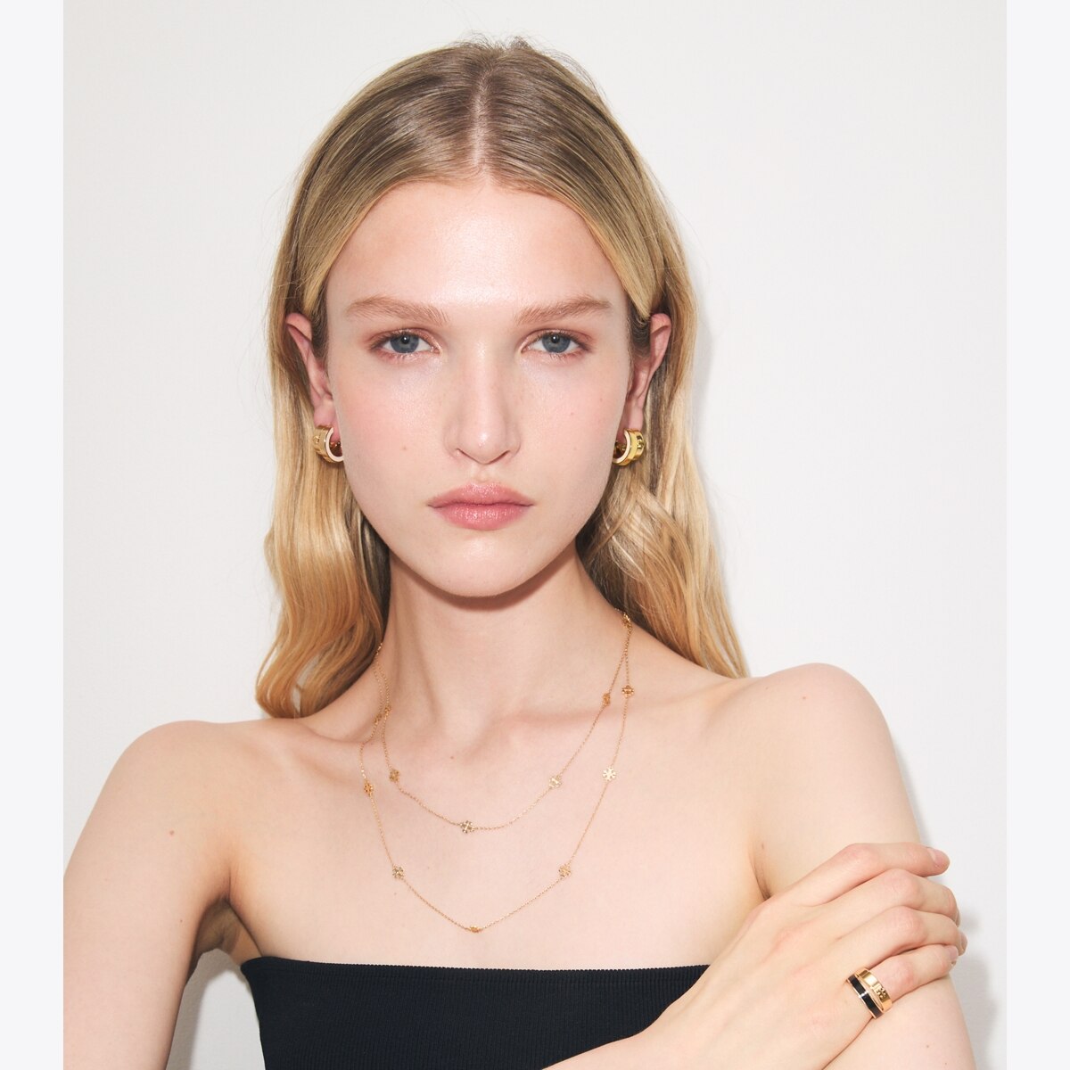 LUNA◡̈⃝︎⋆︎*ページ Icon Long Necklace: Women's Designer Necklaces | Tory Burch