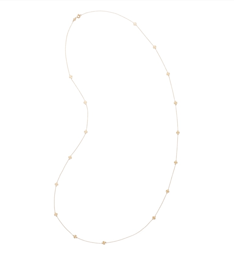 Tory Burch designer necklaces Icon Long Necklace in Tory Gold additional