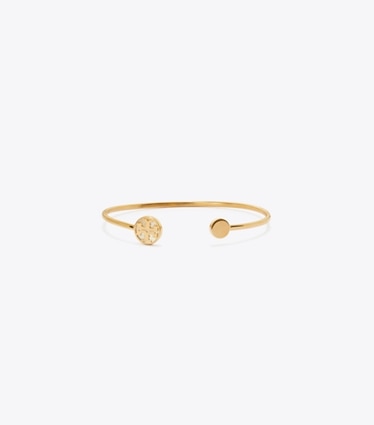 Tory Burch designer bracelets Icon Mother Of Pearl Cuff in Tory Gold / Mother of Pearl front