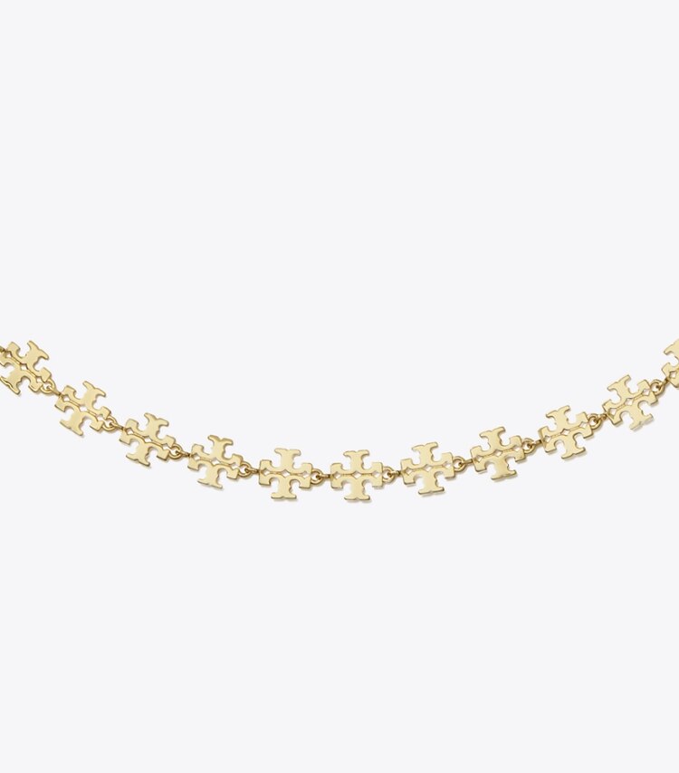 Tory Burch designer necklaces Icon Necklace in Tory Gold detail
