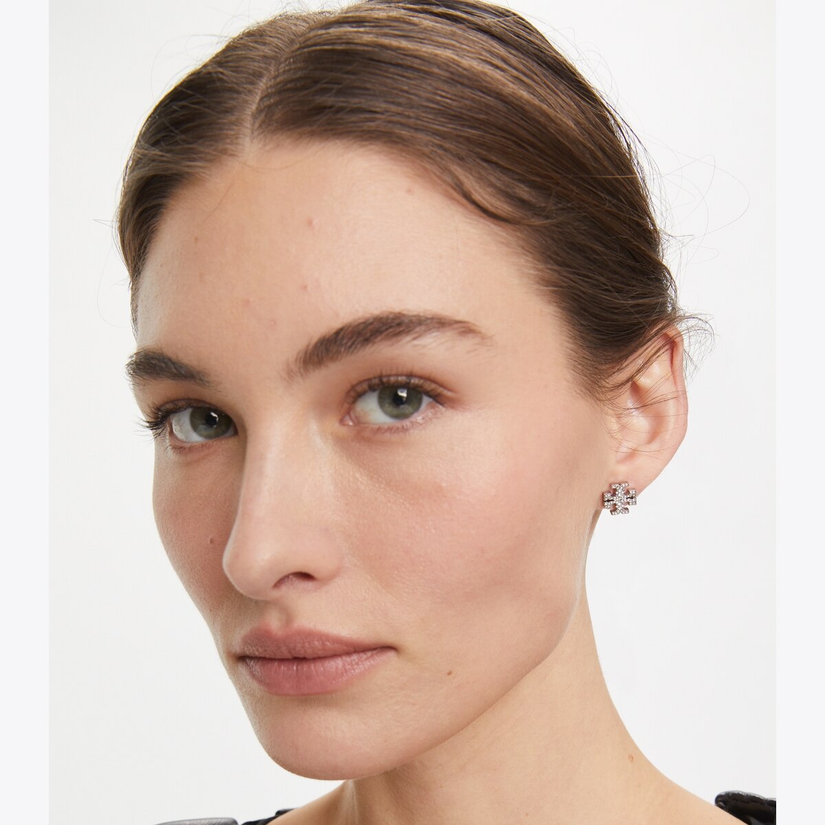 Icon Pavé Stud Earrings: Women Tory Burch Stud Earrings main image 0
