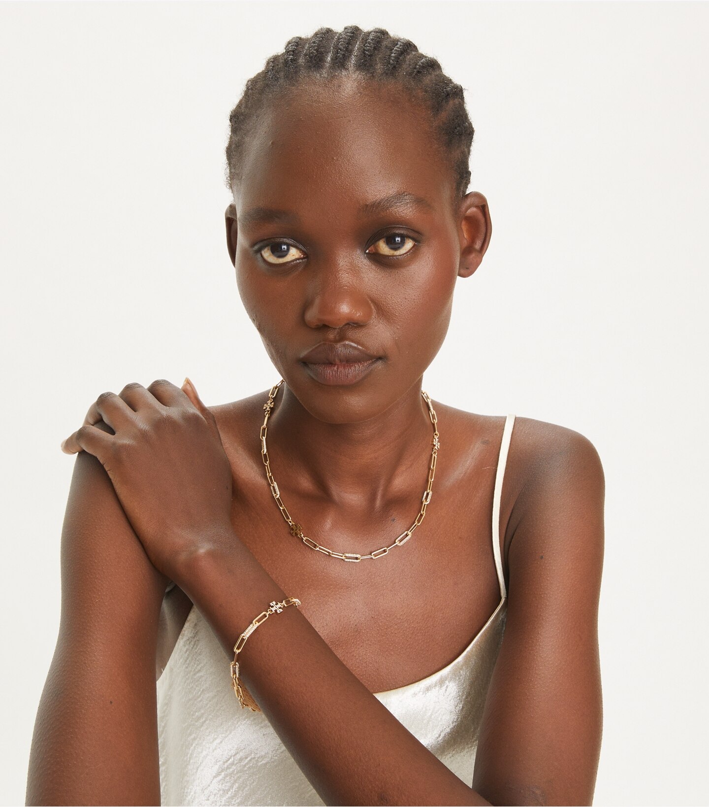 Icon Pavé Chain Bracelet