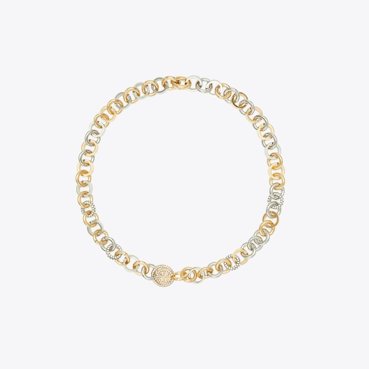 Icon Pavé Chain Necklace: Women's Designer Necklaces | Tory Burch
