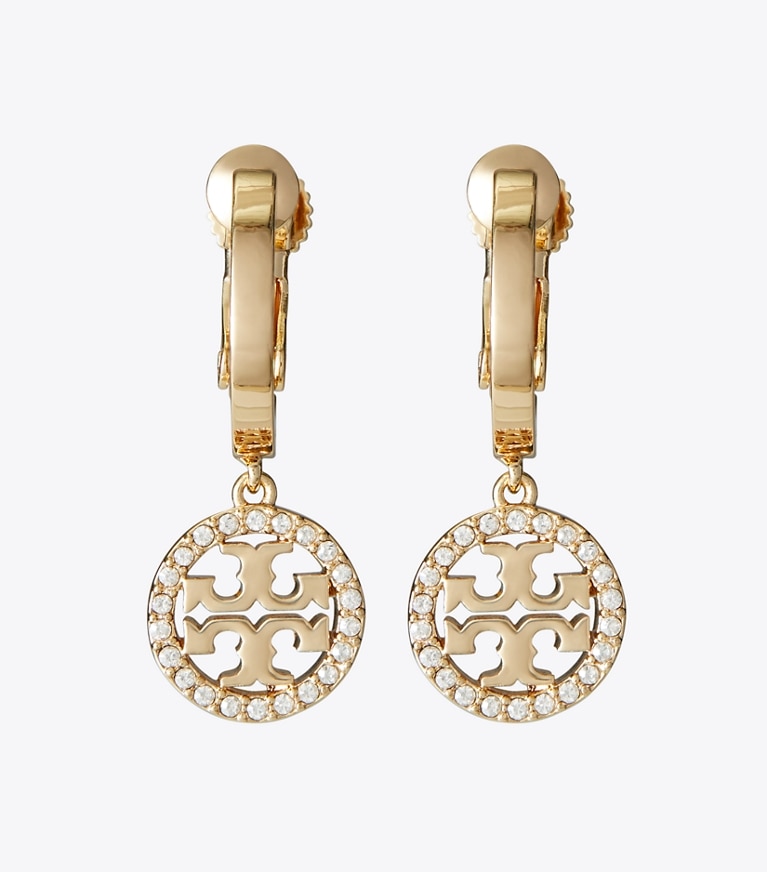 アイコン パヴェ ハギーフープ クリップオンイヤリング: レディース