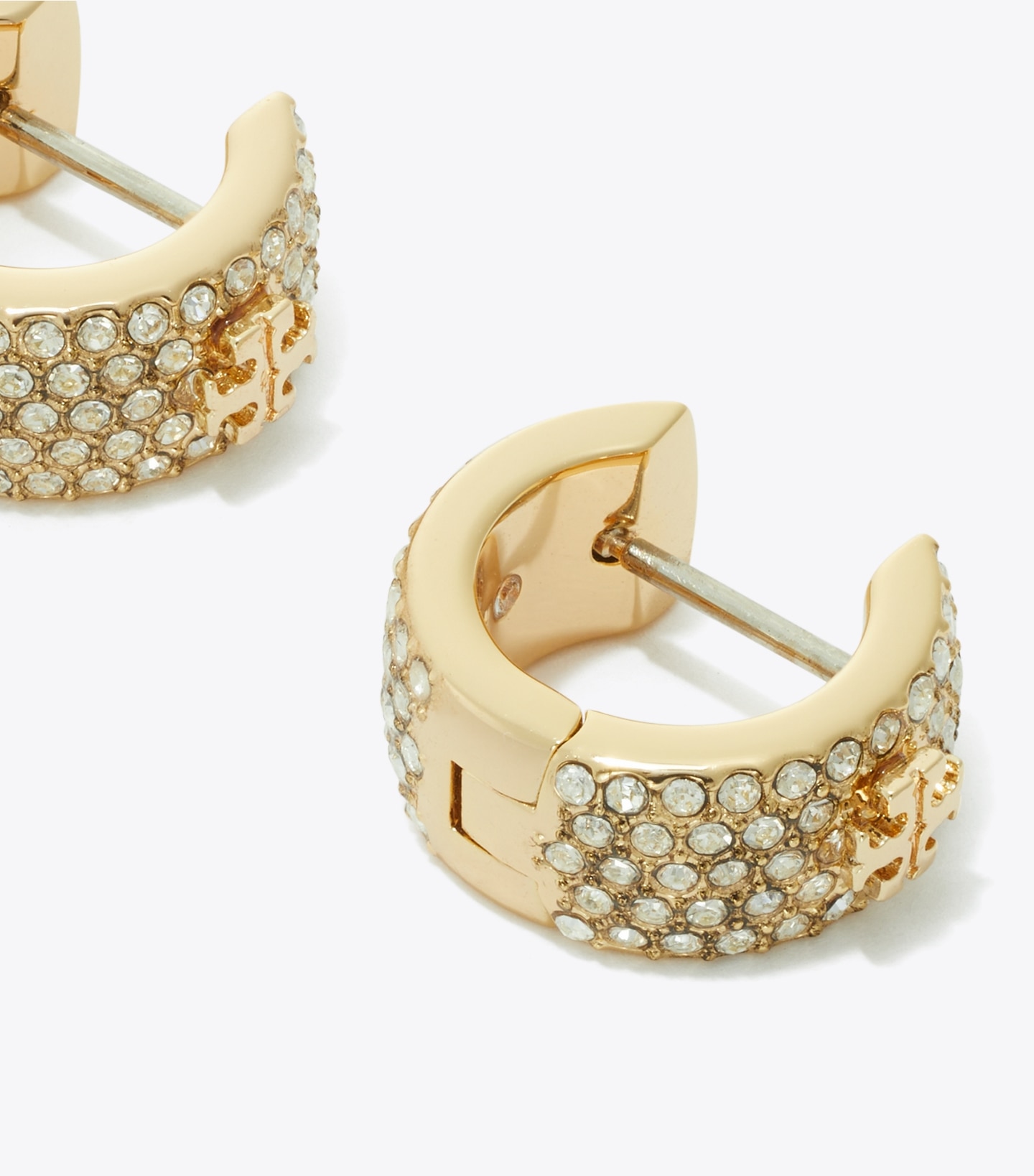Icon Pavé Huggie Earrings