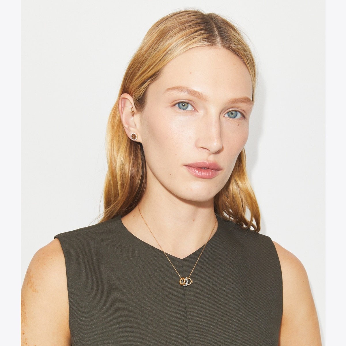 Icon Pavé Necklace and Earring Set: Women's Designer Jewelry Boxes