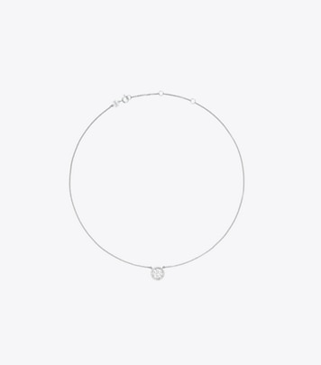 キラ エナメル フラワー ペンダント ネックレス: レディース