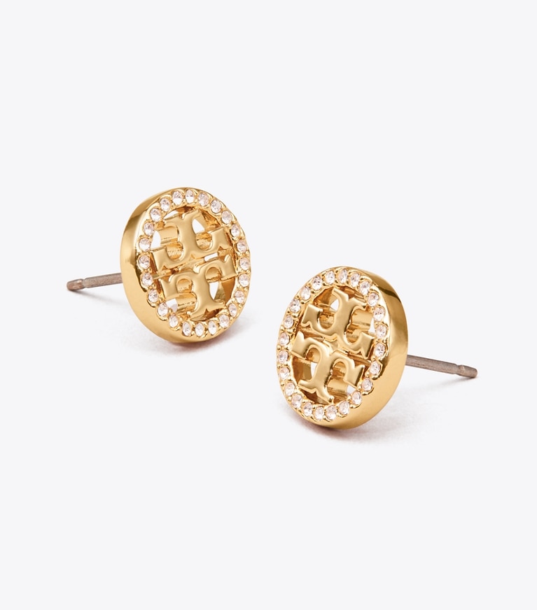 アイコン パヴェ スタッズピアス: レディース イヤリング＆ピアス