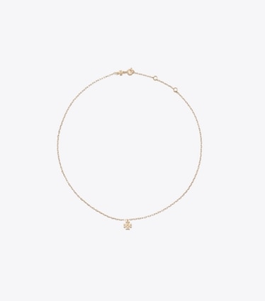 Tory Burch designer ネックレス アイコン ペンダント ネックレス in Tory Gold front