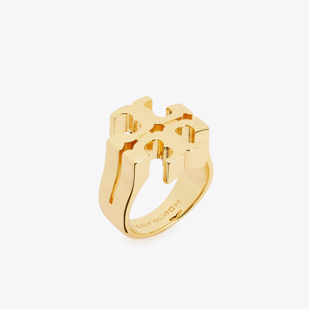 Tory Burch アイコンリング ローズゴールド 7号 icon-ring-angle.