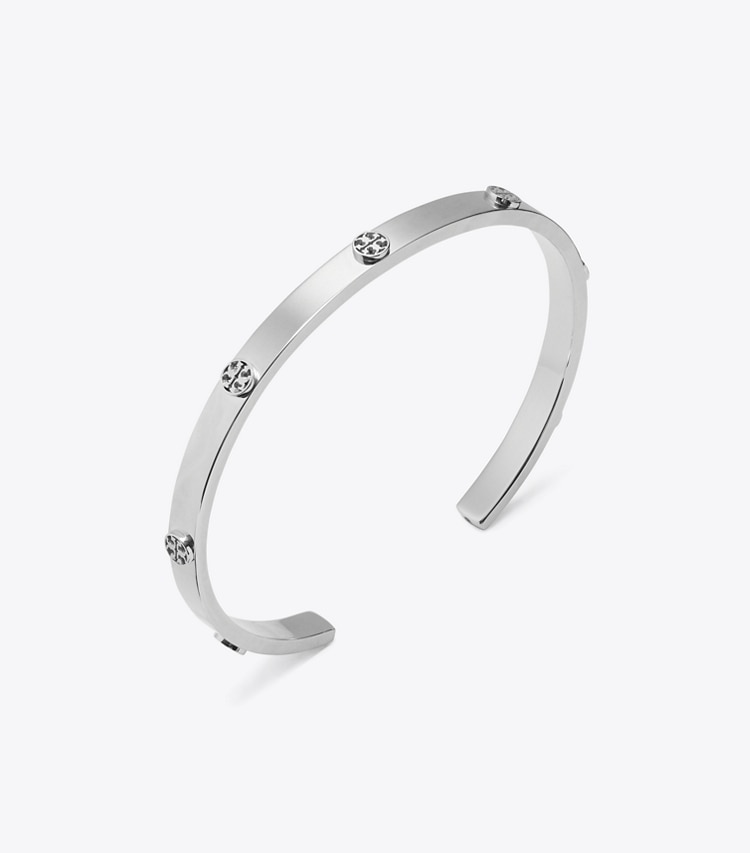 Tory Burch designer bracelets Icon Stud Cuff in Tory Silver informations