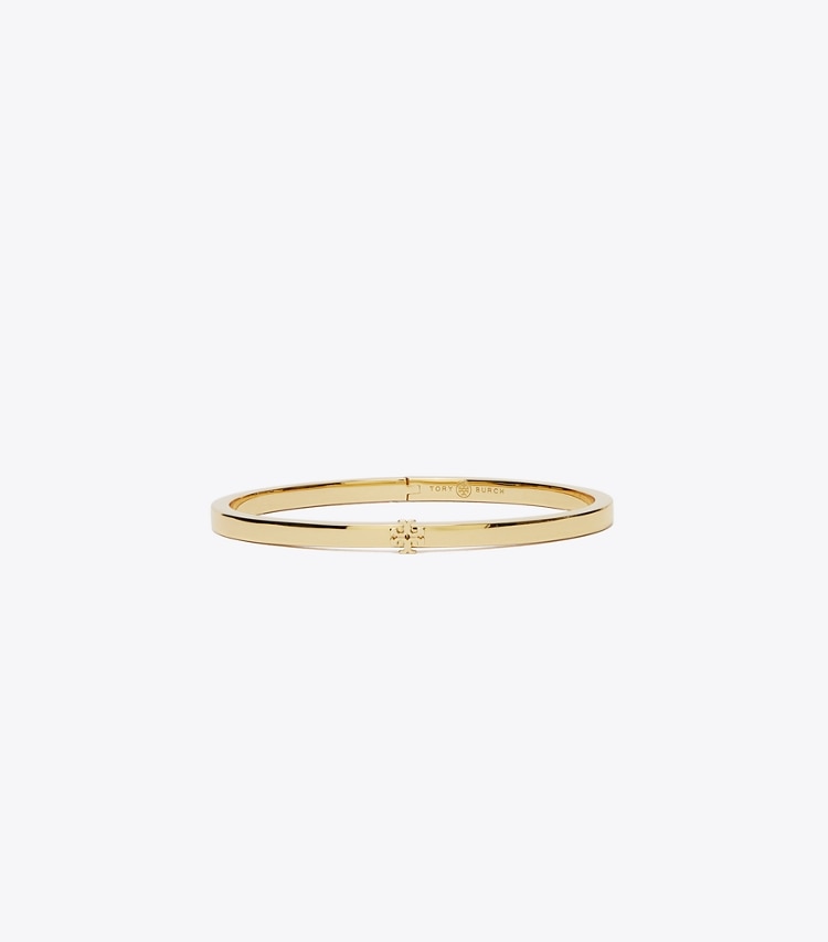 Tory Burch designer ブレスレット キラ スリムブレスレット in Tory Gold front