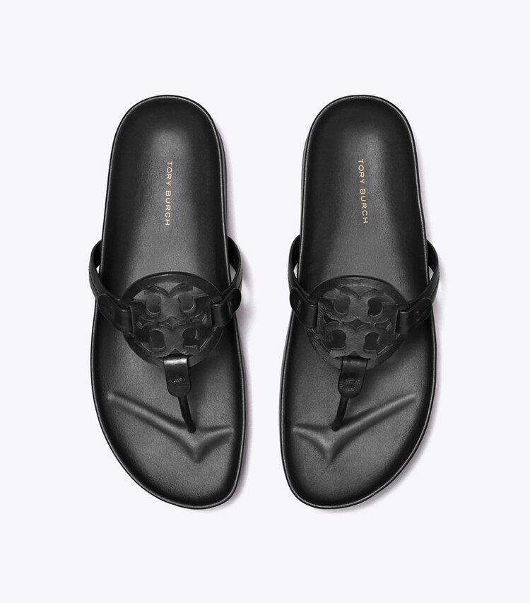 Tory Burch designer sandali Il Sandalo Miller Cloud in PERFECT BLACK superiore