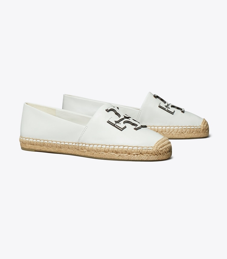 Tory Burch designer espadrilles Ines Espadrille in GARDENIA angle