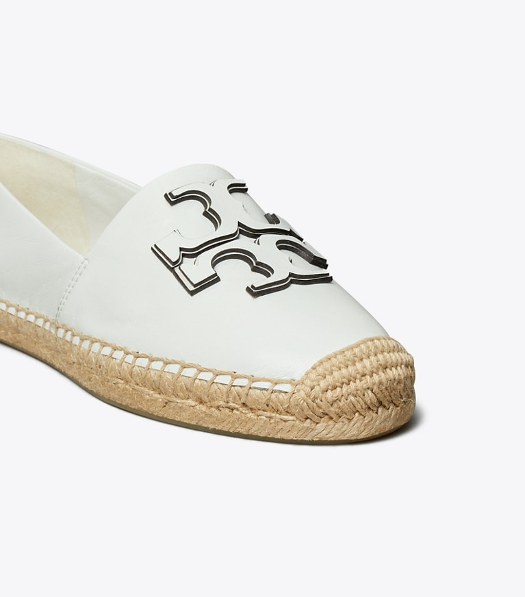 Tory Burch designer espadrilles Ines Espadrille in GARDENIA angle