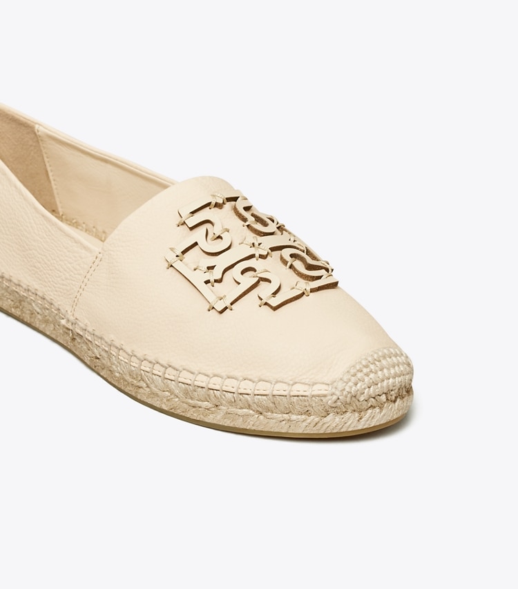 Tory Burch designer espadrilles Ines Espadrille in New Cream / Natural detail