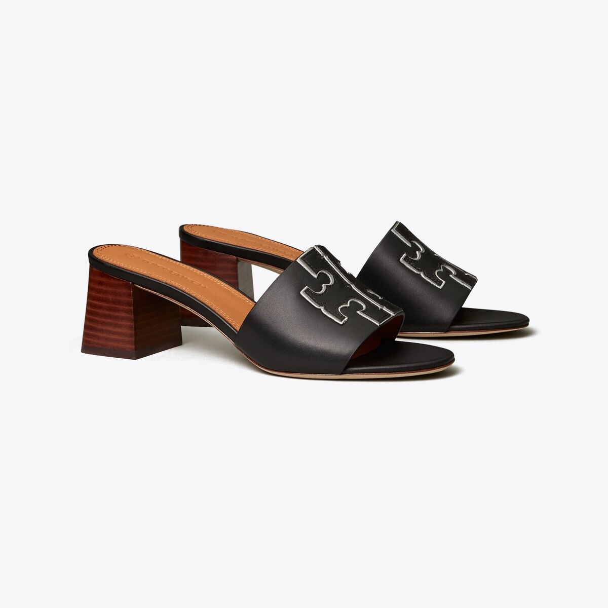 Ines Mid-Heel Slide: Women's Shoes | Sandals | Tory Burch UK