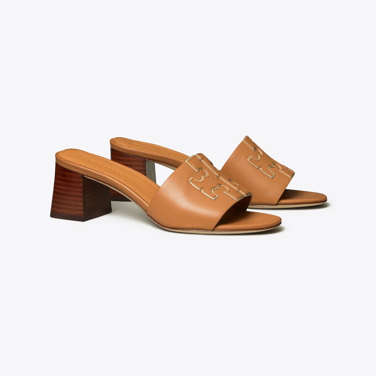 Ines Mid-Heel Slide: Women's Designer Sandals | Tory Burch