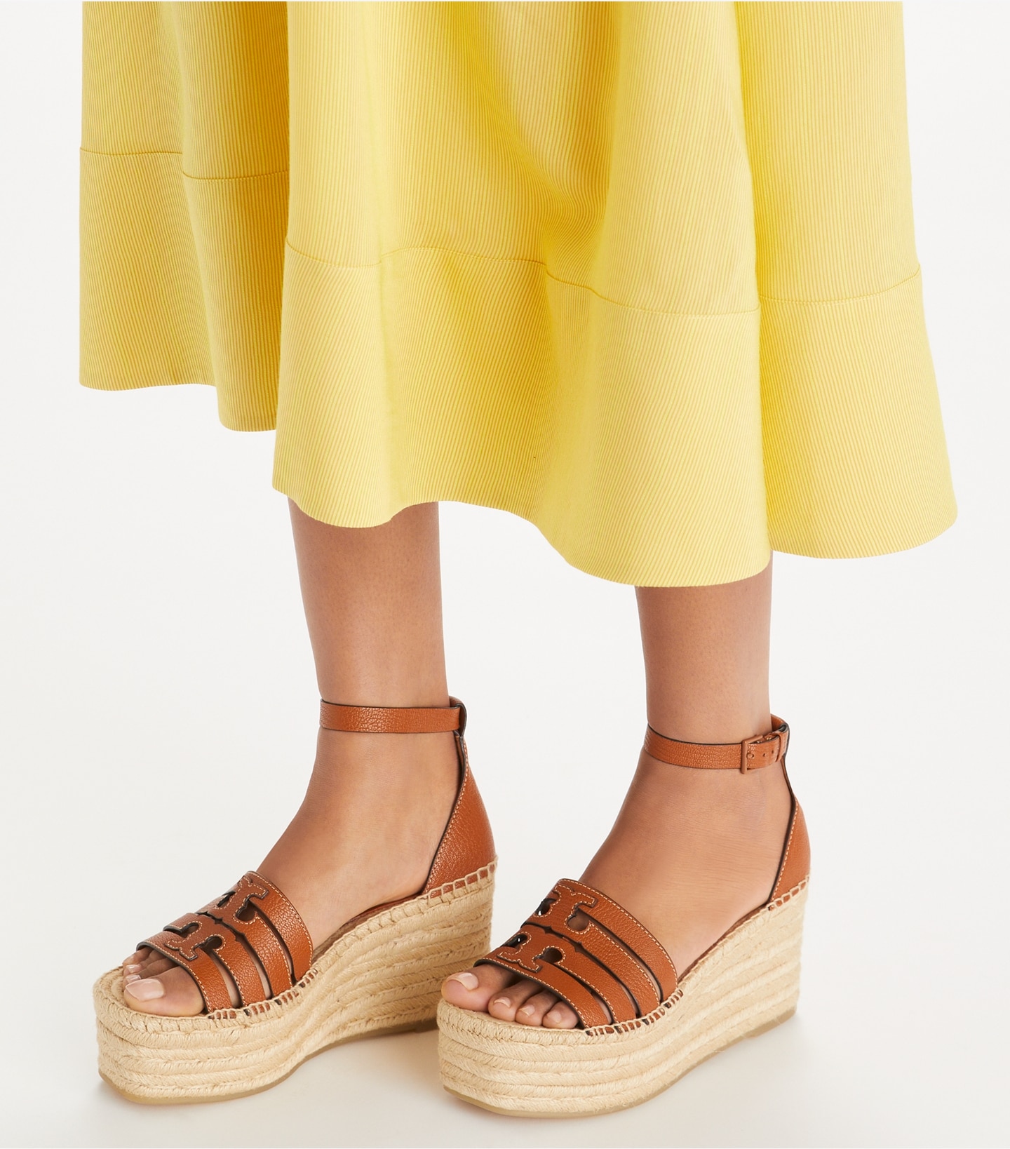 Ines Multi-Strap Espadrille Wedge Sandal