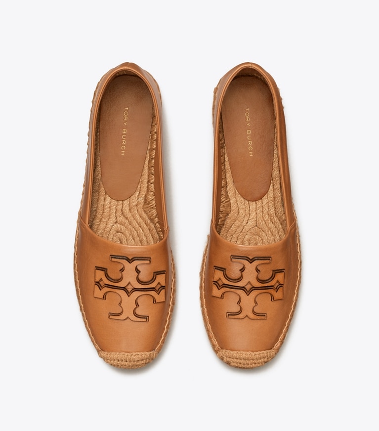 Tory Burch designer espadrilles Ines Platform Espadrille in TAN angle