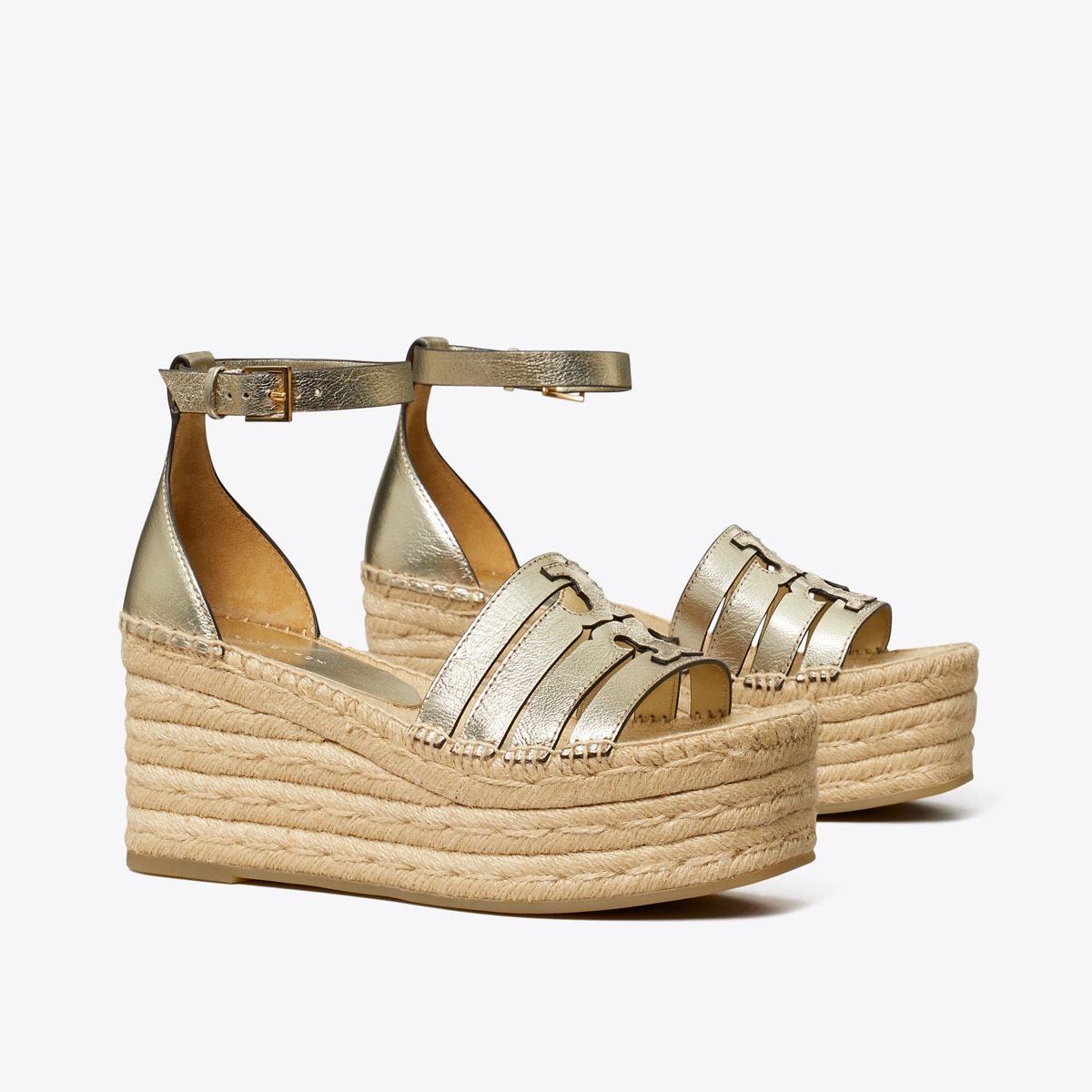 Tory Burch★INES ESPADRILLE WEDGE SANDAL Tory Burch Women's Ines Espadrille Wedge Sandals