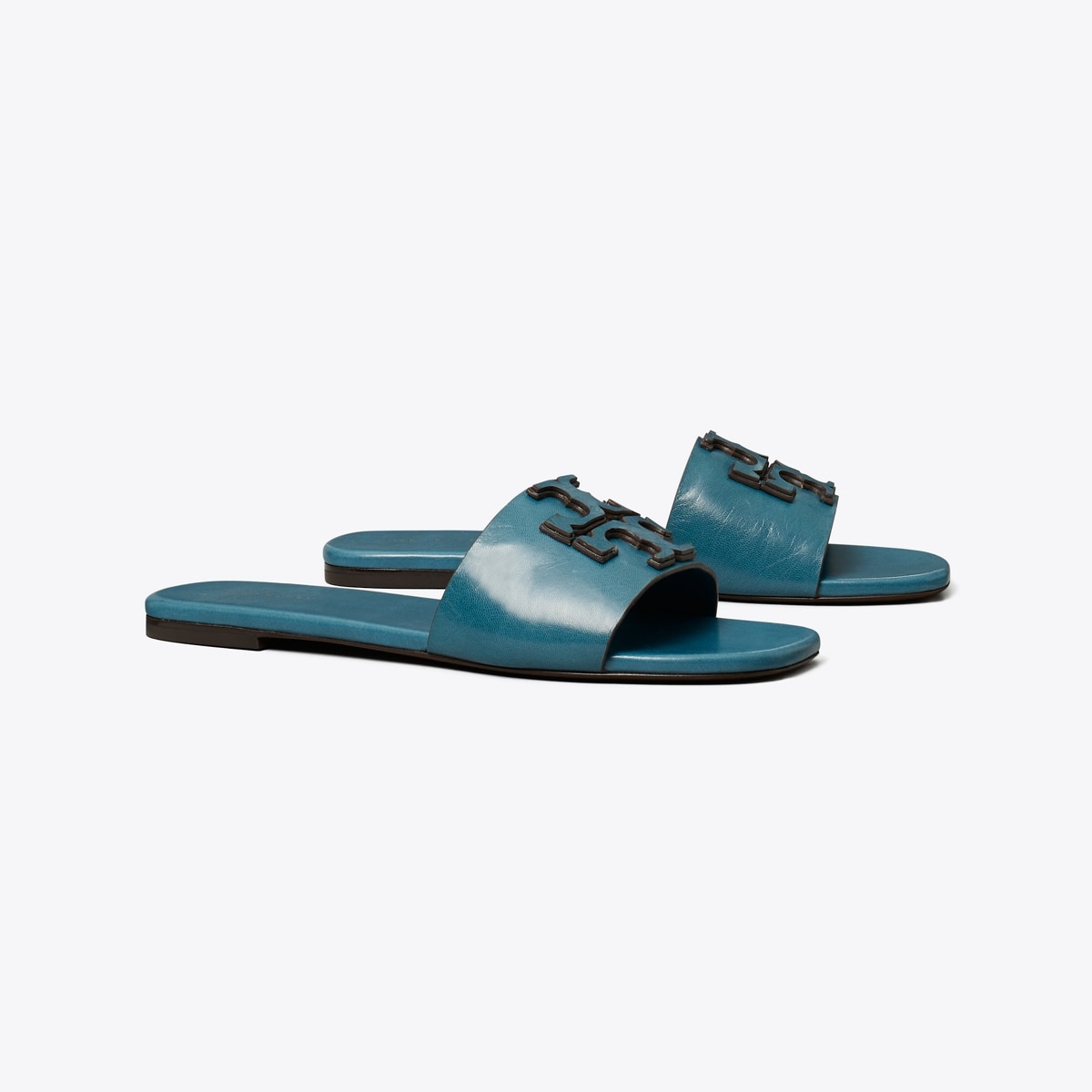 Ines Single-Band Slide in blue, size 12