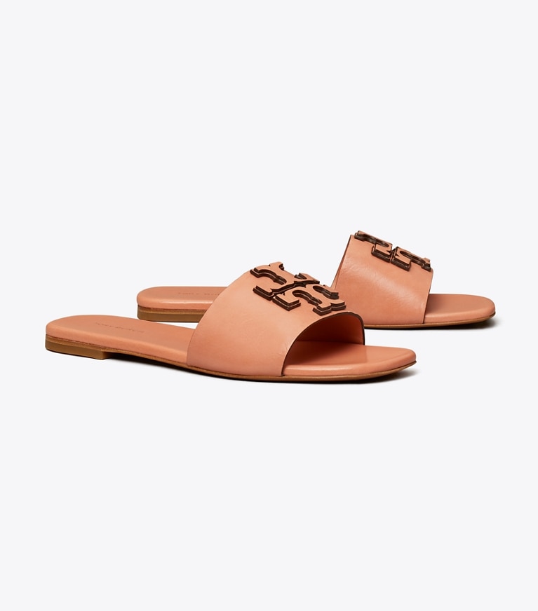 Tory Burch designer sandals Ines Slide in SWEET TOOTH / SWEET TOOTH angle