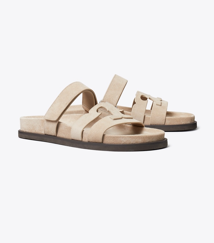 Tory Burch designer sandals Ines Sport Slide in AVOLA angle