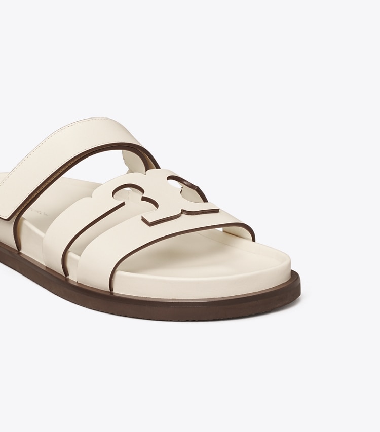 Tory Burch designer サンダル イネス スポーツスライド in NEW IVORY ディテール