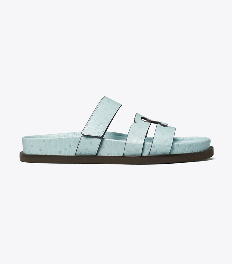 Tory Burch designer sandalen Ines Sportslide in SKY side