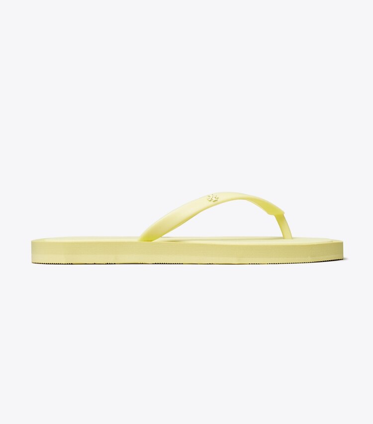 Tory Burch designer sandali Infradito imbottite Kira in SOFT YELLOW / SOFT YELLOW side
