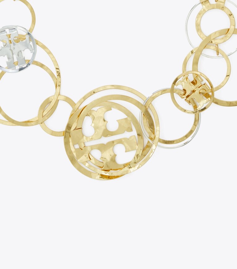 Interlocking Logo Necklace: Women's Designer Necklaces | Tory Burch