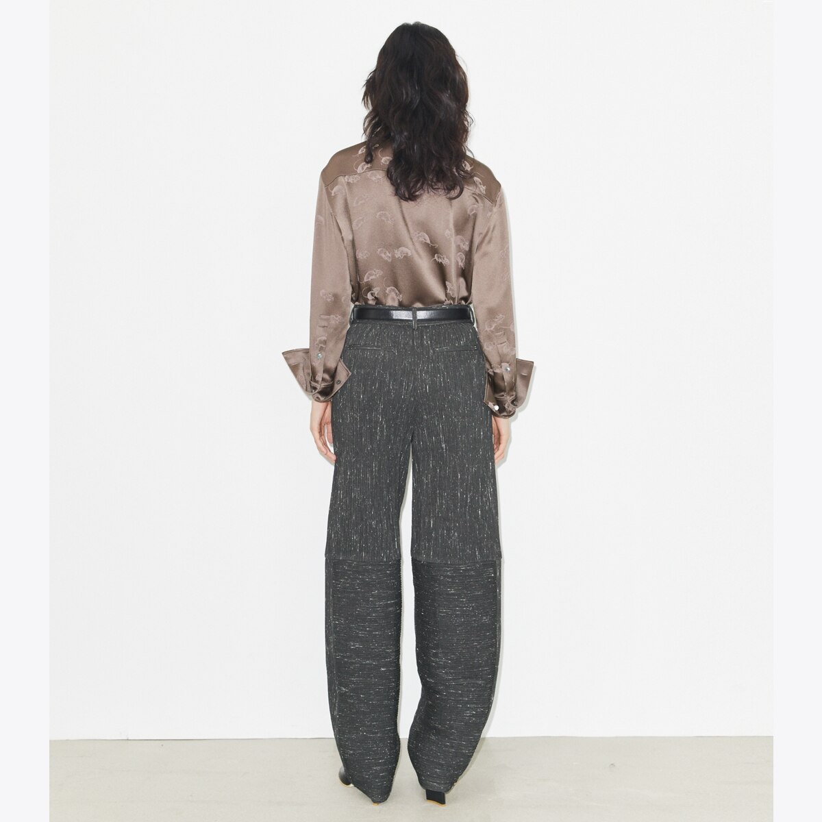 JACQUARD CUFFED SHIRT - thumbnail 5