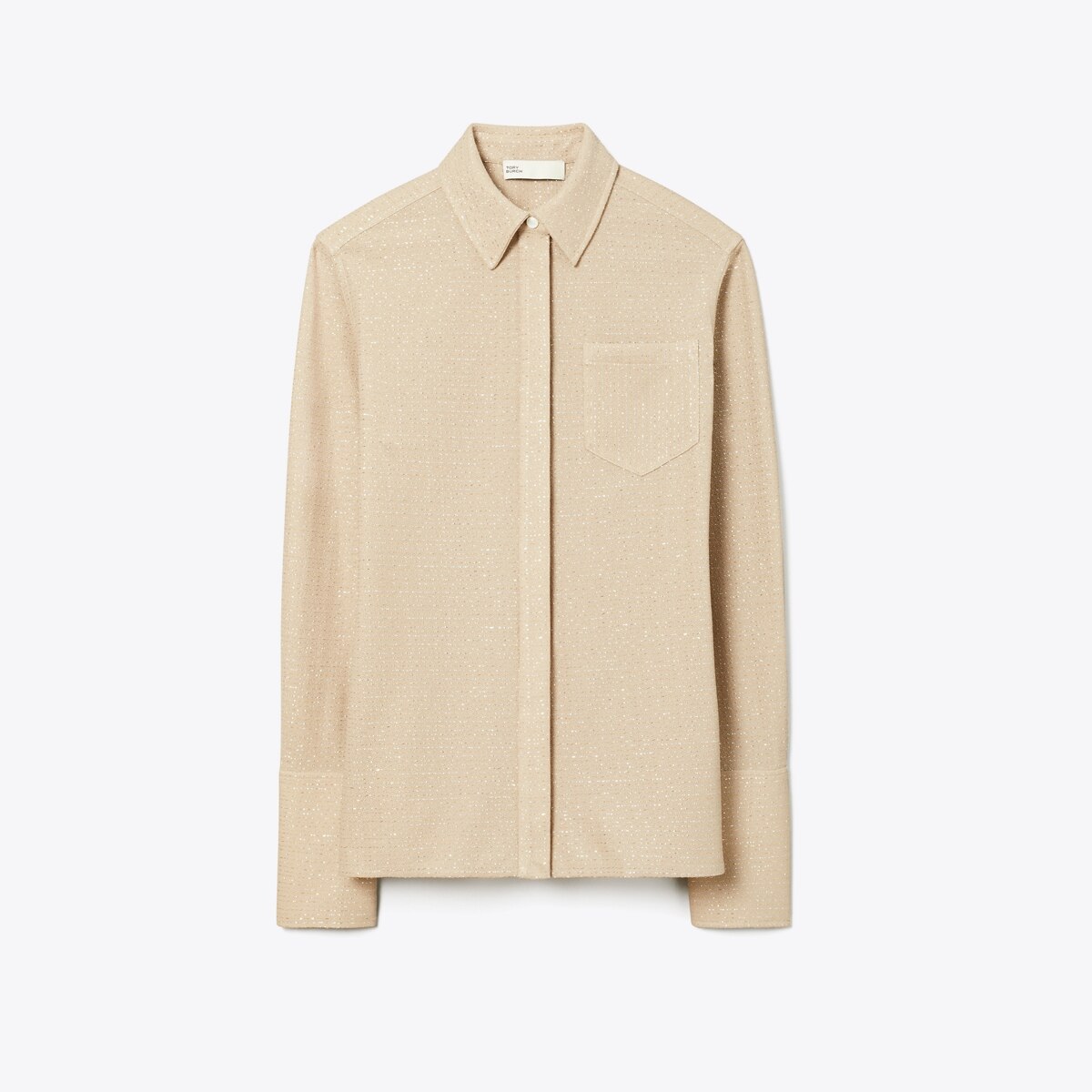 JACQUARD CUFFED TOP