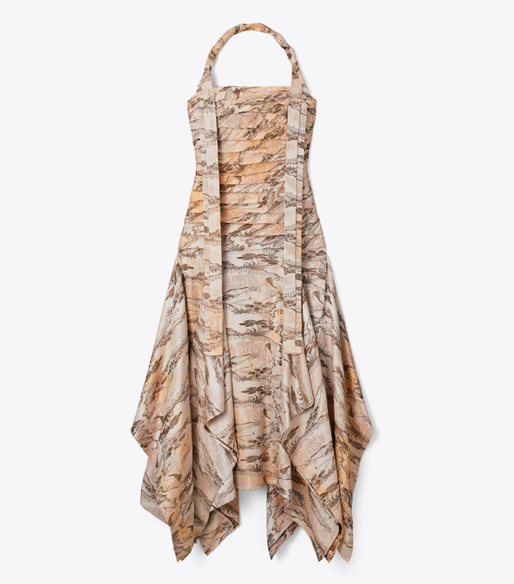 Jacquard Halter Dress by Tory Burch