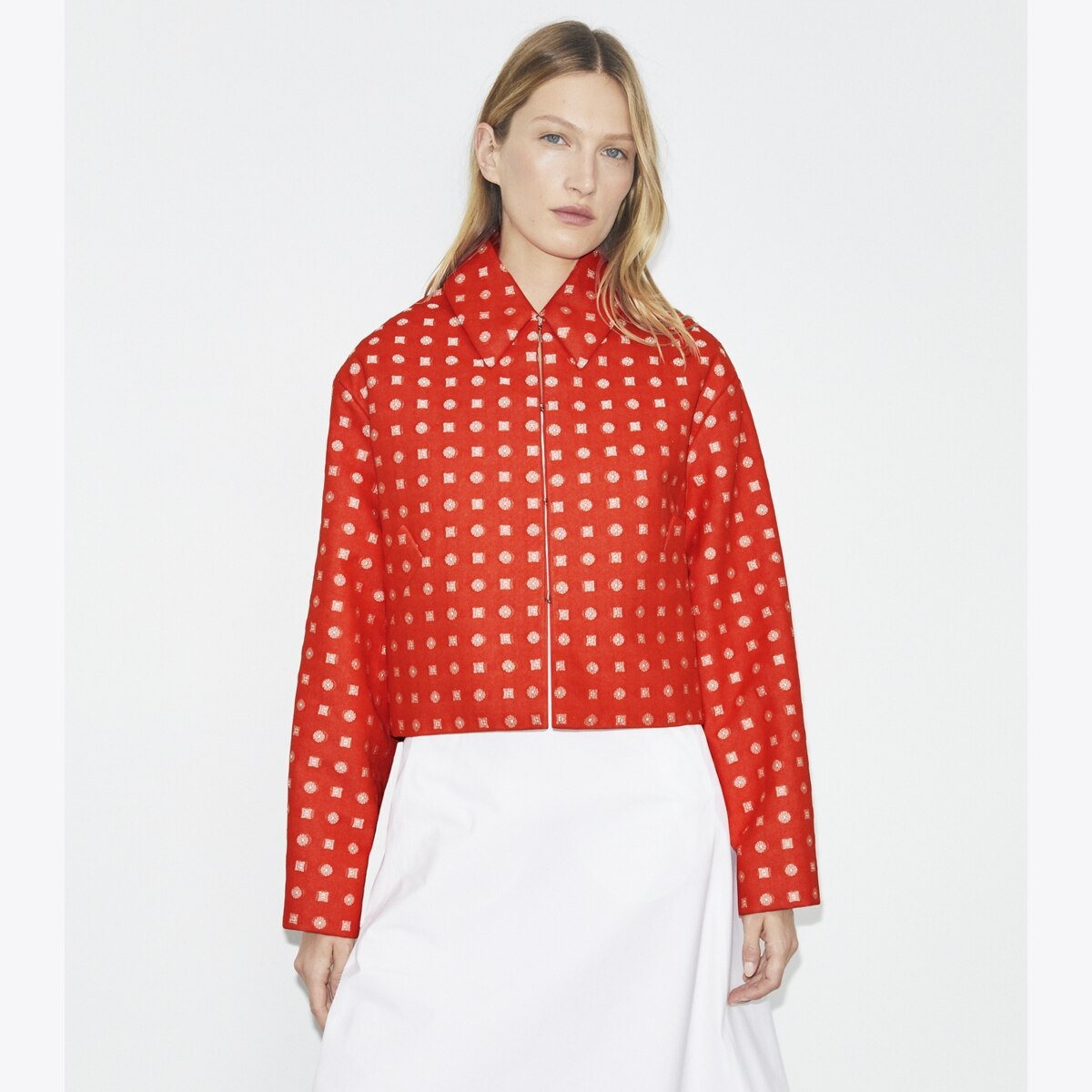 Jacquard Jacket: Women's Designer Jackets | Tory Burch
