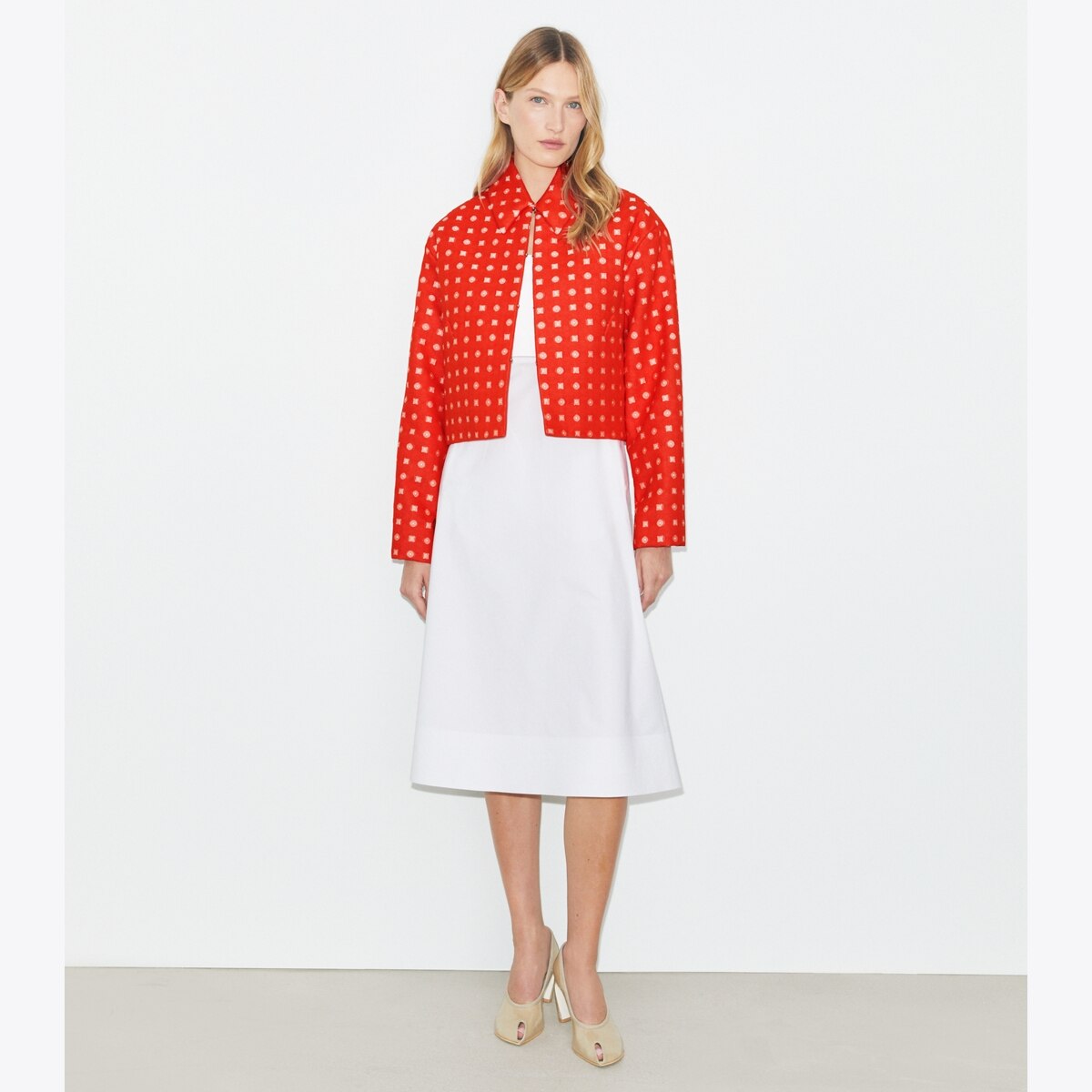 レース★Tory Burch★EMBROIDERED BRODERIE ANGLAISE JACKET jacquard-jacket-front.