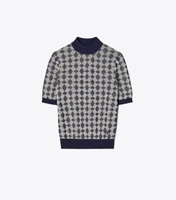 シルクフロント ポロシャツ: レディース トップス | Tory Burch JP シルクフロント ポロシャツ: レディース トップス | Tory Burch JP