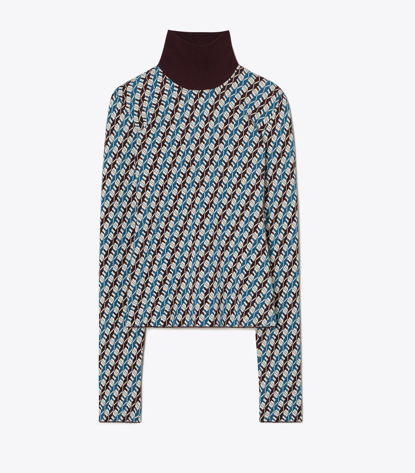 Jacquard Turtleneck