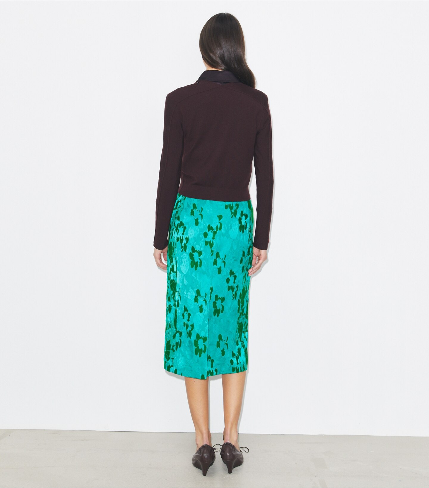 Jacquard Viscose Skirt