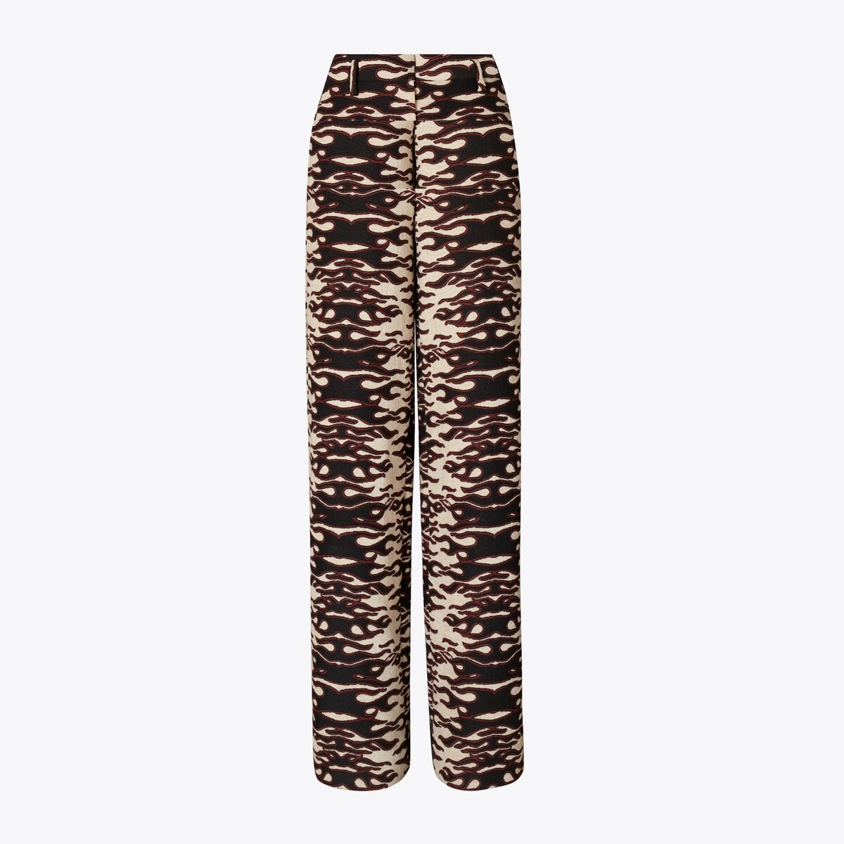 Jacquard Wide-Leg Pants: Women's Designer Bottoms | Tory Burch