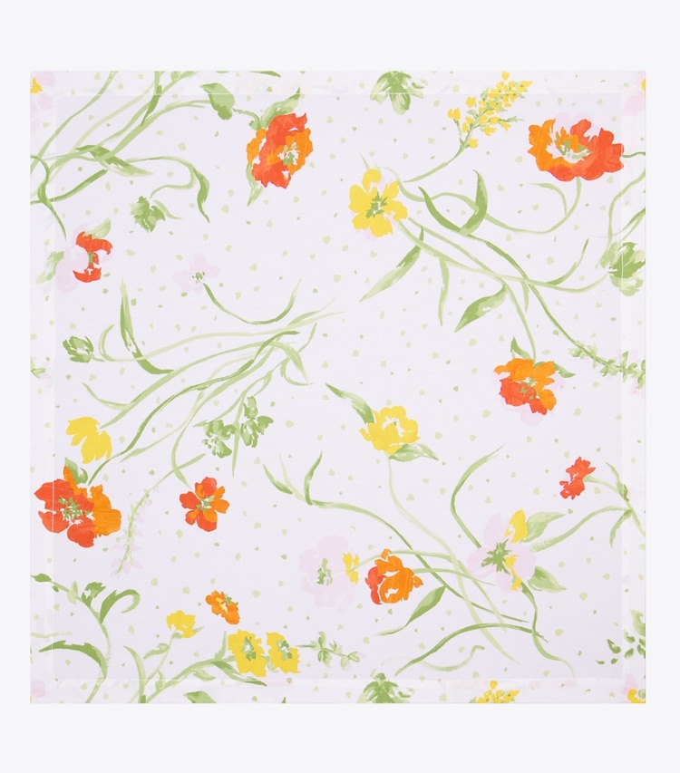Tory Burch designer linens Jardin D'Été Dinner Napkin, Set Of 4 in Multi front
