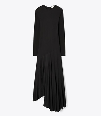Tory Burch designer dresses Jersey Dress in Black front
